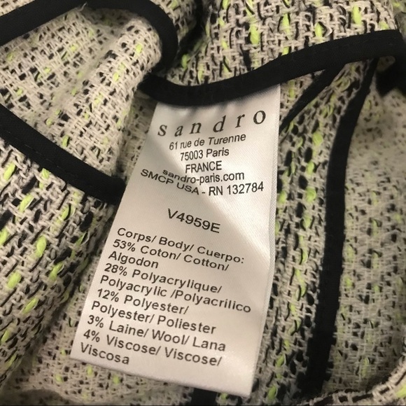 Sandro tweed jacket - Picture 4 of 6